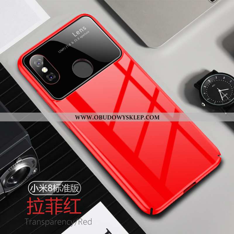 Etui Xiaomi Mi 8 Ochraniacz Telefon Komórkowy Wzór, Futerał Xiaomi Mi 8 Szkło Super Żółta