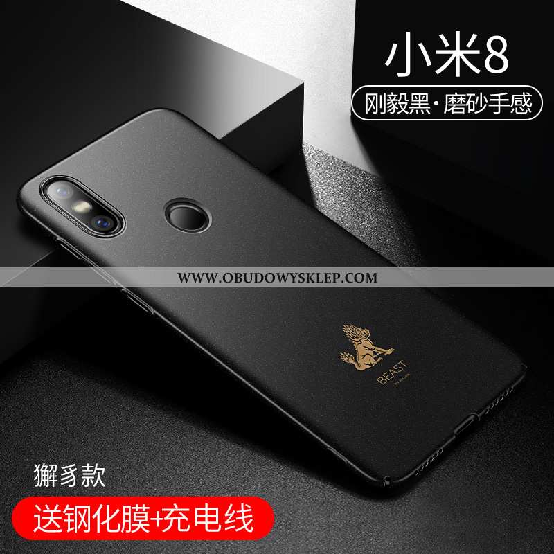 Etui Xiaomi Mi 8 Super Nubuku Ochraniacz, Futerał Xiaomi Mi 8 Cienkie Trudno Zielone