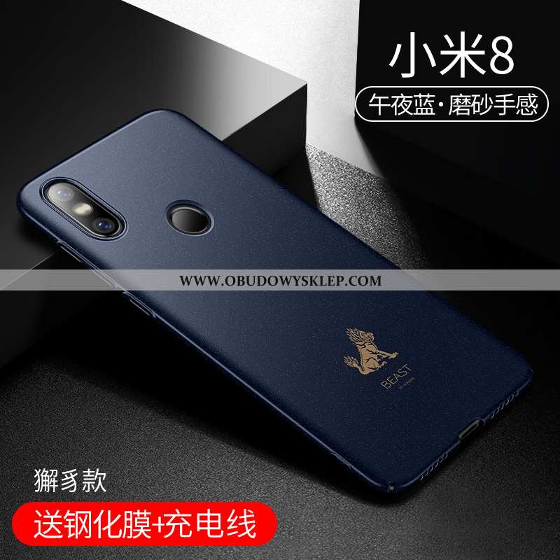 Etui Xiaomi Mi 8 Super Nubuku Ochraniacz, Futerał Xiaomi Mi 8 Cienkie Trudno Zielone