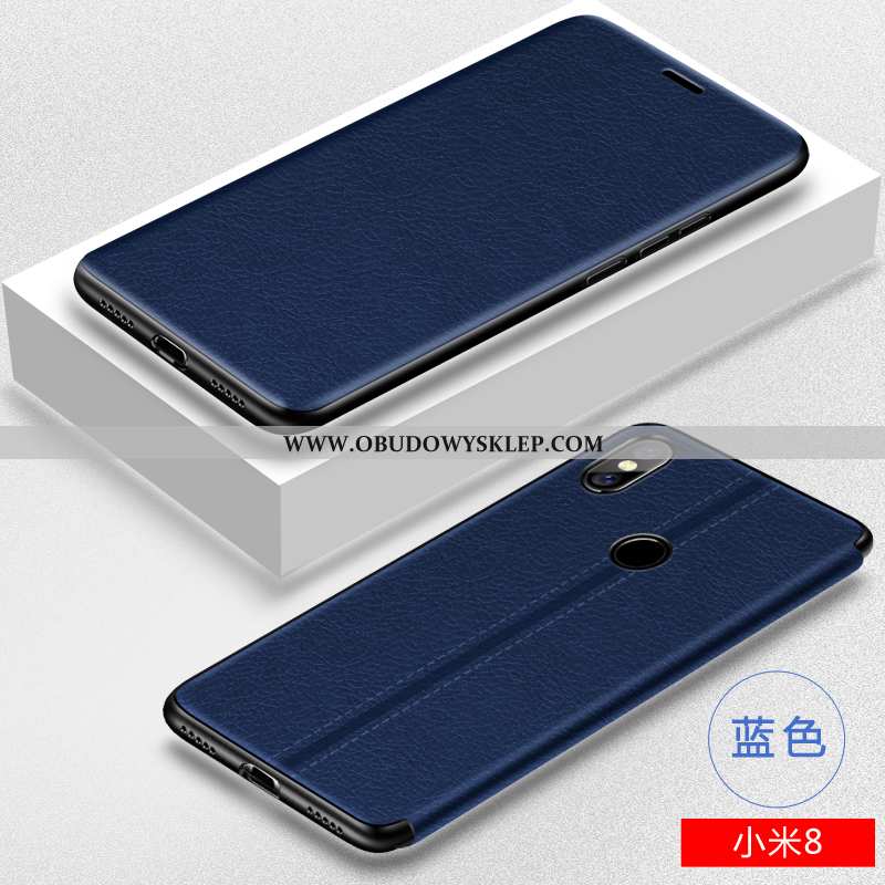 Etui Xiaomi Mi 8 Wzór Młodzież Telefon Komórkowy, Futerał Xiaomi Mi 8 Trendy Anti-fall Niebieska