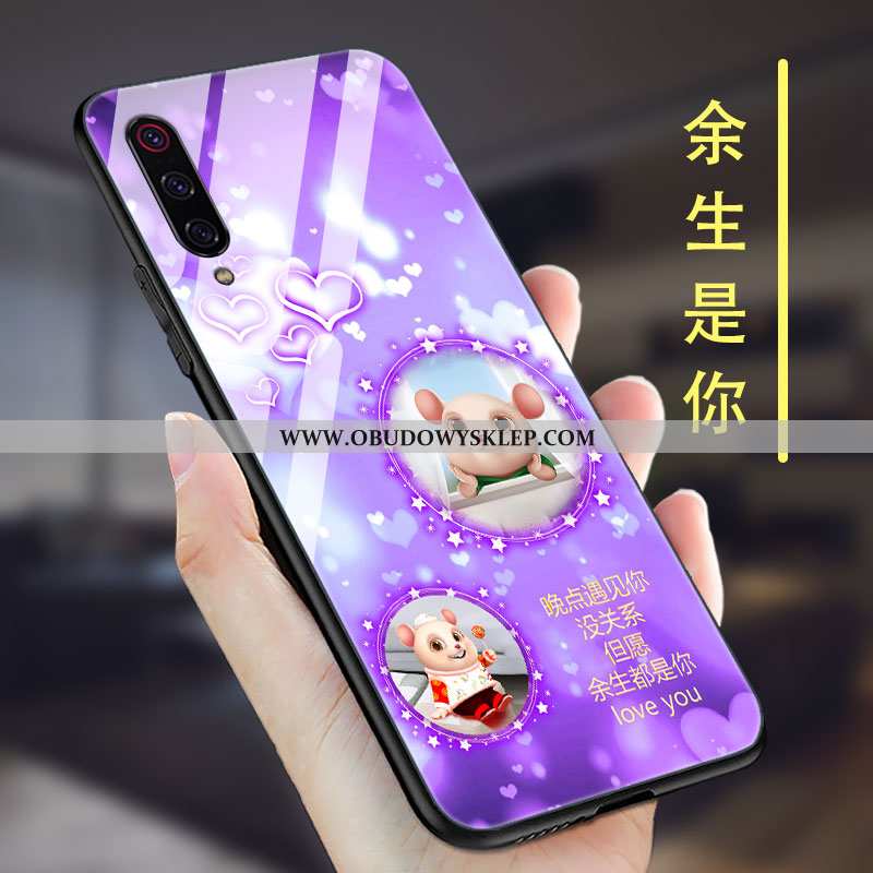 Etui Xiaomi Mi 9 Cienkie Nowy Mały, Futerał Xiaomi Mi 9 Silikonowe Proste Brązowe