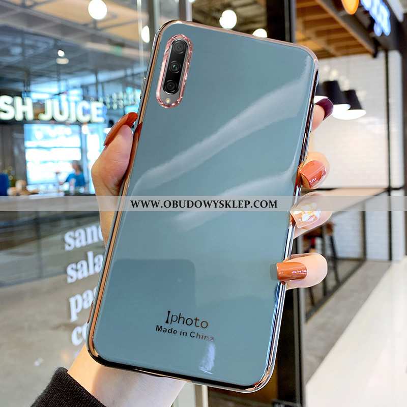 Etui Xiaomi Mi 9 Kreatywne Telefon Komórkowy Szary, Futerał Xiaomi Mi 9 Trendy Silikonowe Zielone