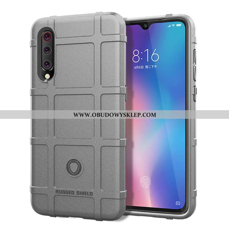 Etui Xiaomi Mi 9 Lite Miękki All Inclusive Ochraniacz, Futerał Xiaomi Mi 9 Lite Silikonowe Mały Ziel