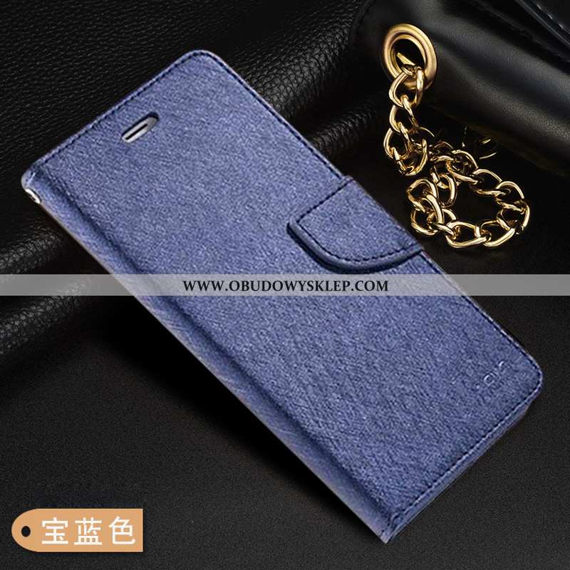 Etui Xiaomi Mi 9 Lite Skórzane Mały Etui, Futerał Xiaomi Mi 9 Lite Wzór Czerwony Różowy