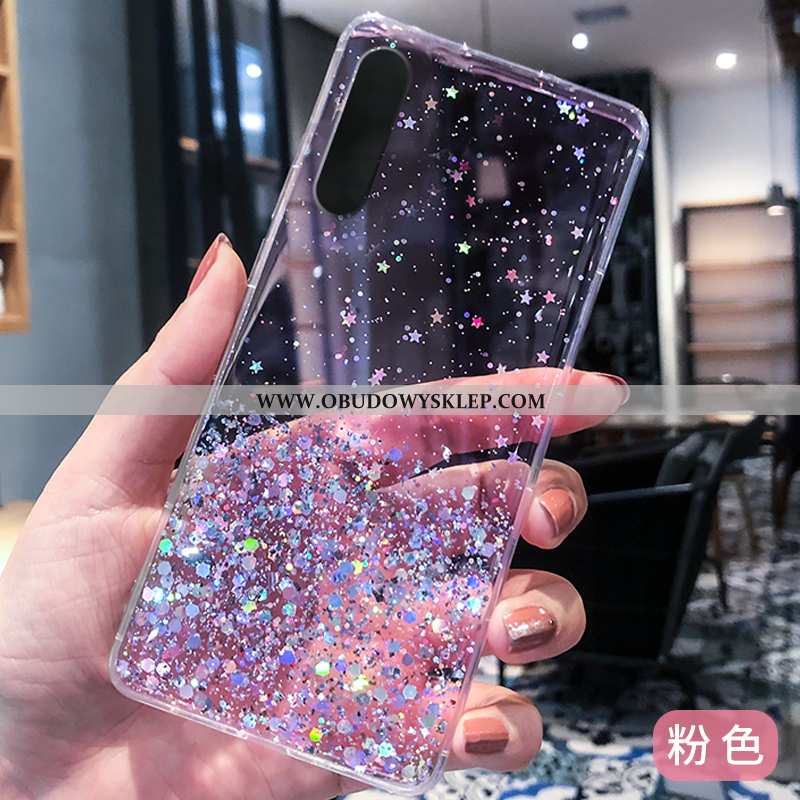 Etui Xiaomi Mi 9 Miękki Srebro Luksusowy, Futerał Xiaomi Mi 9 Silikonowe Mały Biała