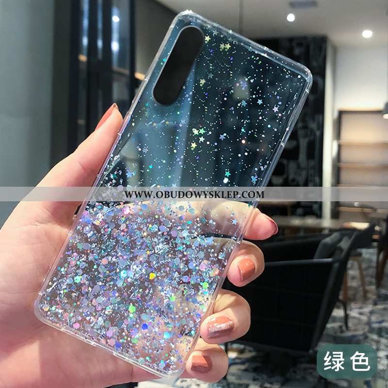 Etui Xiaomi Mi 9 Miękki Srebro Luksusowy, Futerał Xiaomi Mi 9 Silikonowe Mały Biała