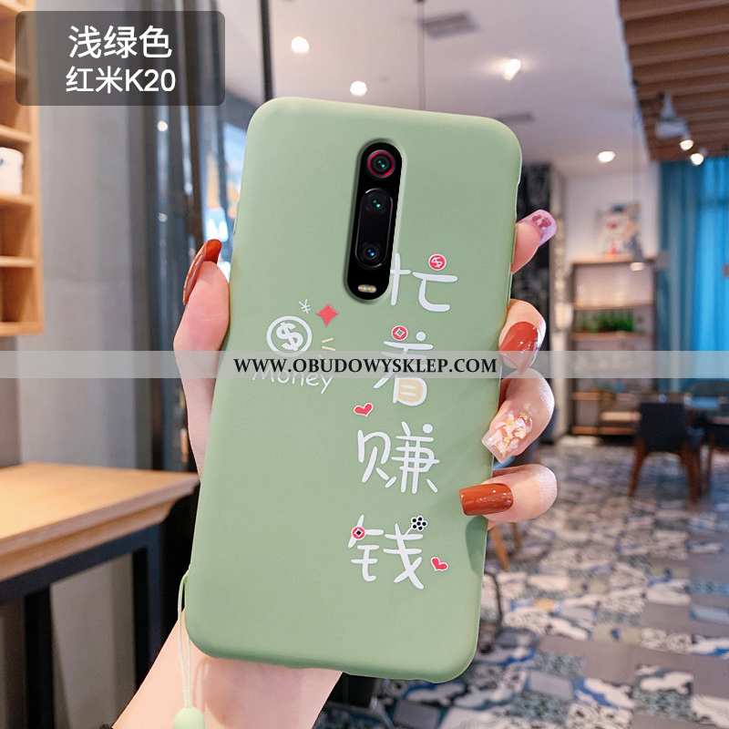 Etui Xiaomi Mi 9t Miękki Piękny Futerał, Futerał Xiaomi Mi 9t Silikonowe Anti-fall Zielone