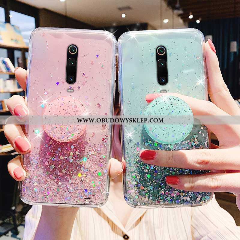 Etui Xiaomi Mi 9t Pro Cienkie Przezroczysty Futerał, Futerał Xiaomi Mi 9t Pro Ochraniacz Czerwony Ro