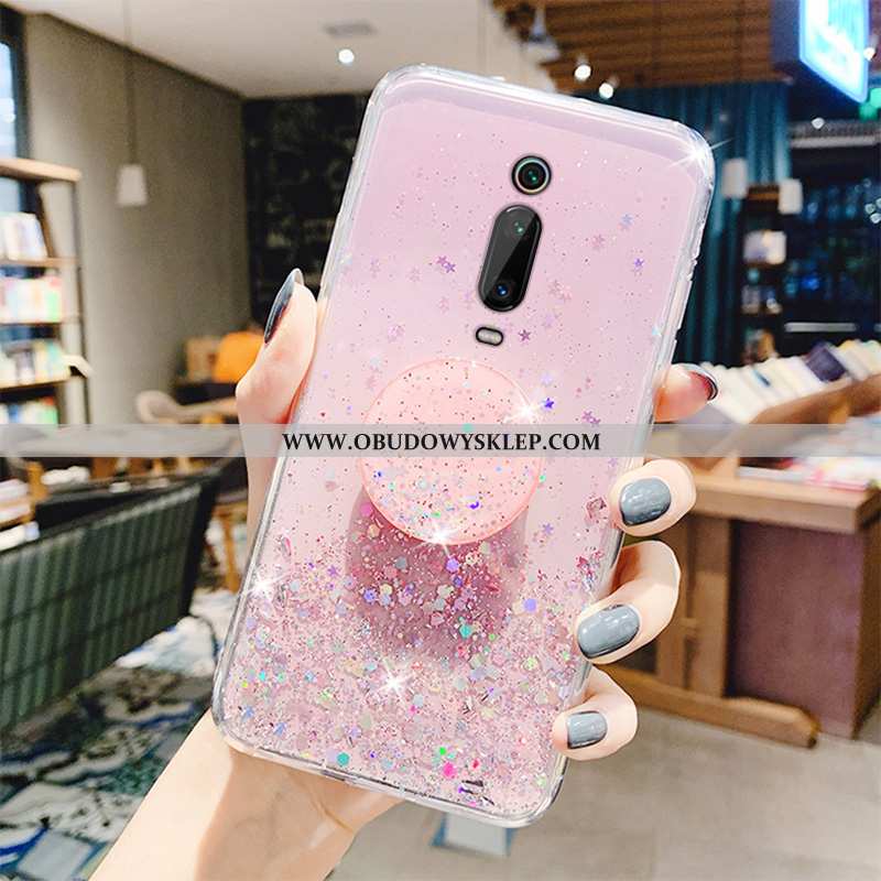 Etui Xiaomi Mi 9t Pro Cienkie Przezroczysty Futerał, Futerał Xiaomi Mi 9t Pro Ochraniacz Czerwony Ro