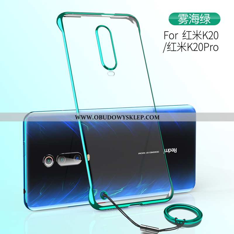 Etui Xiaomi Mi 9t Pro Ochraniacz Mały Nowy, Futerał Xiaomi Mi 9t Pro Przezroczysty Super Czarna