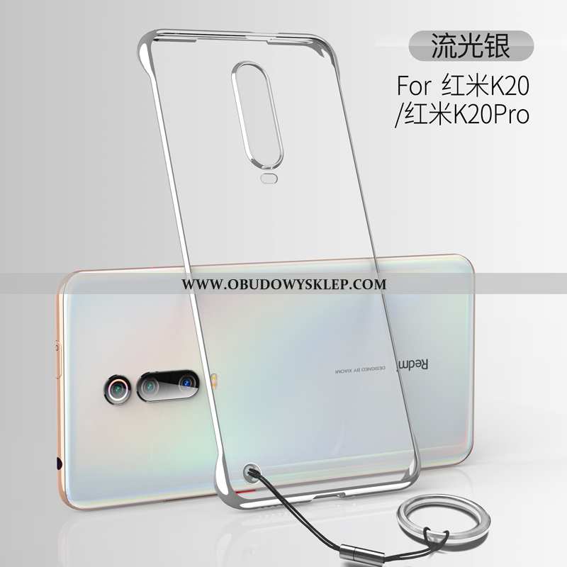 Etui Xiaomi Mi 9t Pro Ochraniacz Mały Nowy, Futerał Xiaomi Mi 9t Pro Przezroczysty Super Czarna