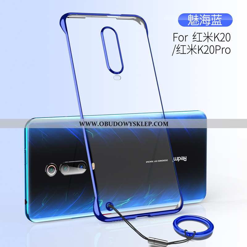 Etui Xiaomi Mi 9t Pro Ochraniacz Mały Nowy, Futerał Xiaomi Mi 9t Pro Przezroczysty Super Czarna