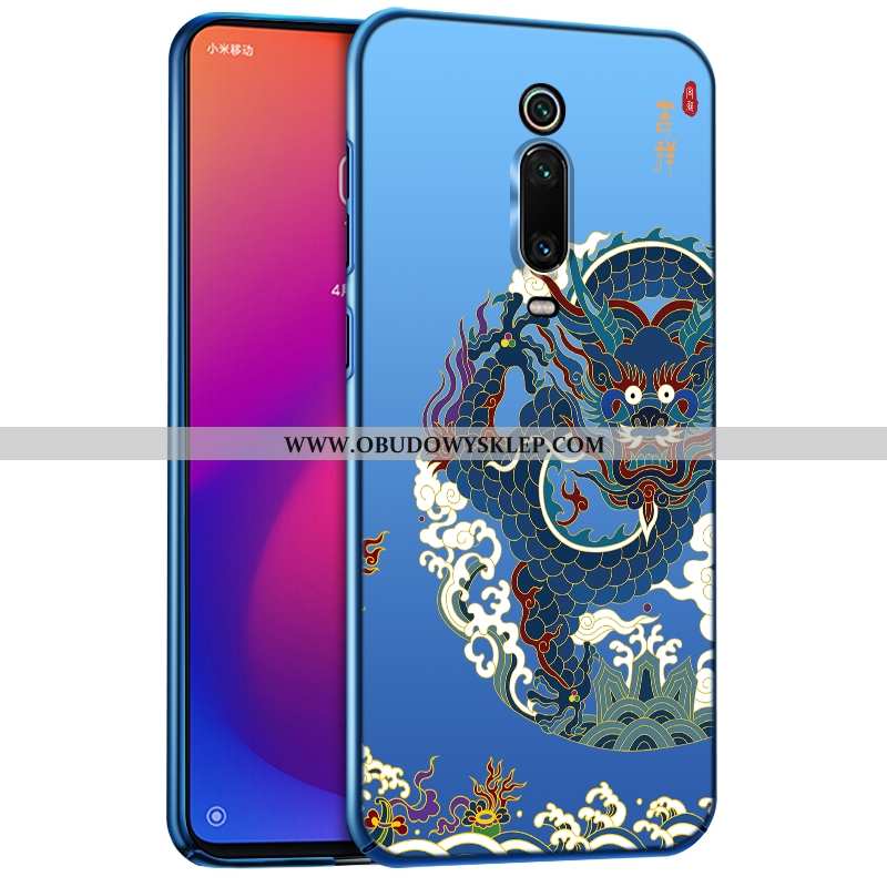 Etui Xiaomi Mi 9t Pro Silikonowe Nubuku Telefon Komórkowy, Futerał Xiaomi Mi 9t Pro Ochraniacz Niebi