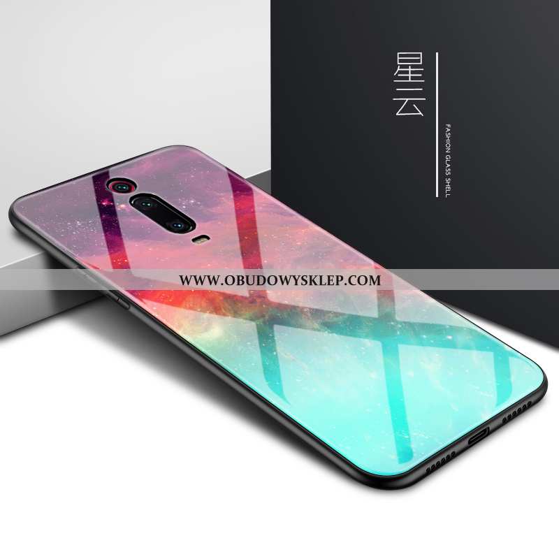 Etui Xiaomi Mi 9t Pro Szkło Czerwony Futerał, Futerał Xiaomi Mi 9t Pro Osobowość Telefon Komórkowy C