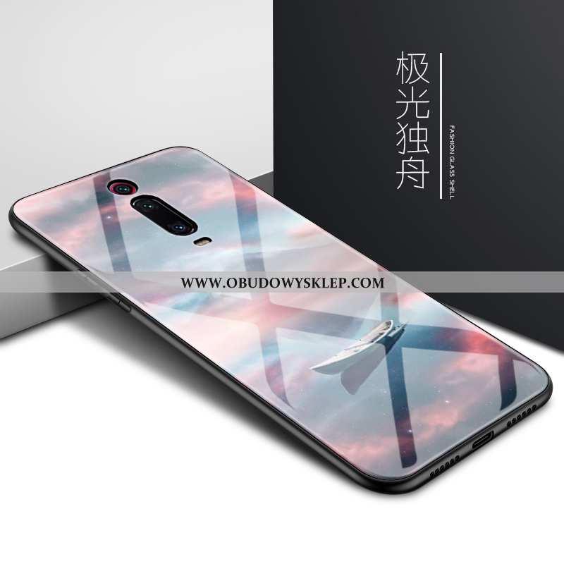 Etui Xiaomi Mi 9t Pro Szkło Czerwony Futerał, Futerał Xiaomi Mi 9t Pro Osobowość Telefon Komórkowy C