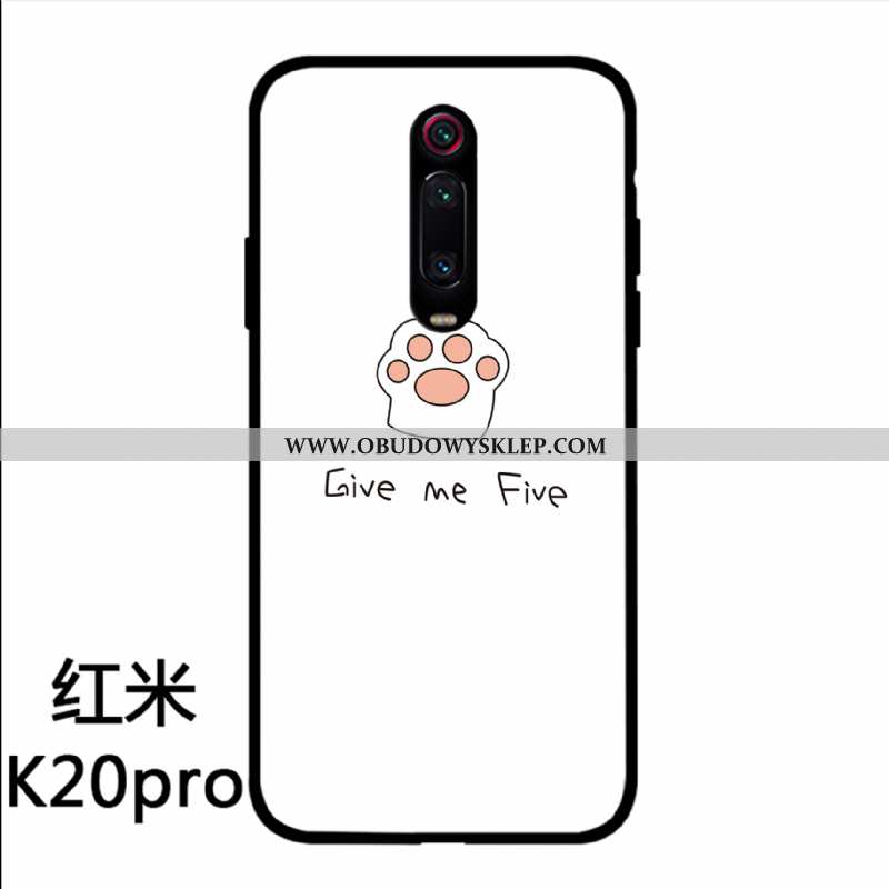 Etui Xiaomi Mi 9t Pro Szkło Futerał Mały, Xiaomi Mi 9t Pro Osobowość Kotek Biała