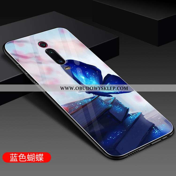 Etui Xiaomi Mi 9t Silikonowe Trudno Nubuku, Futerał Xiaomi Mi 9t Ochraniacz Anti-fall Czerwona