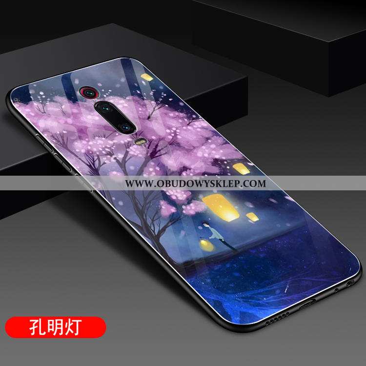 Etui Xiaomi Mi 9t Silikonowe Trudno Nubuku, Futerał Xiaomi Mi 9t Ochraniacz Anti-fall Czerwona