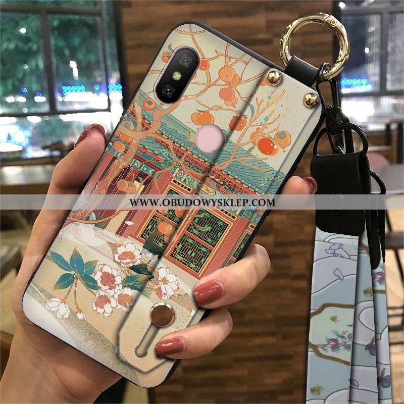 Etui Xiaomi Mi A2 Lite Miękki Telefon Komórkowy Chiński Styl, Futerał Xiaomi Mi A2 Lite Ochraniacz W