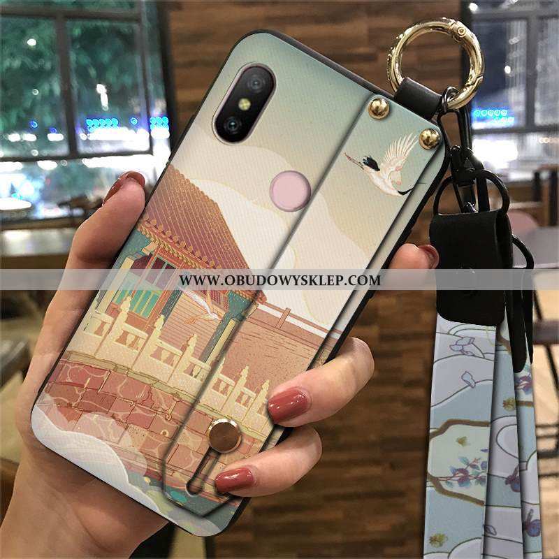 Etui Xiaomi Mi A2 Lite Miękki Telefon Komórkowy Chiński Styl, Futerał Xiaomi Mi A2 Lite Ochraniacz W