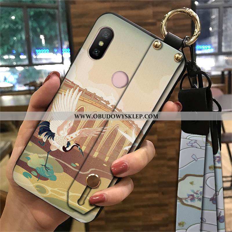 Etui Xiaomi Mi A2 Lite Miękki Telefon Komórkowy Chiński Styl, Futerał Xiaomi Mi A2 Lite Ochraniacz W