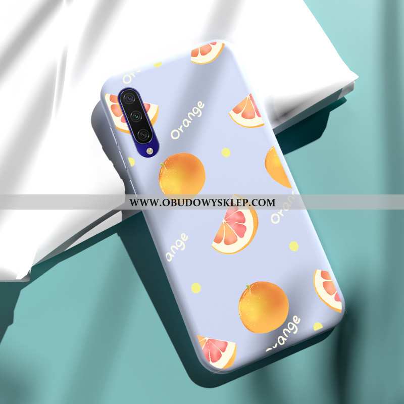 Etui Xiaomi Mi A3 Cienkie Futerał Niebieski, Xiaomi Mi A3 Miękki Ochraniacz Niebieska