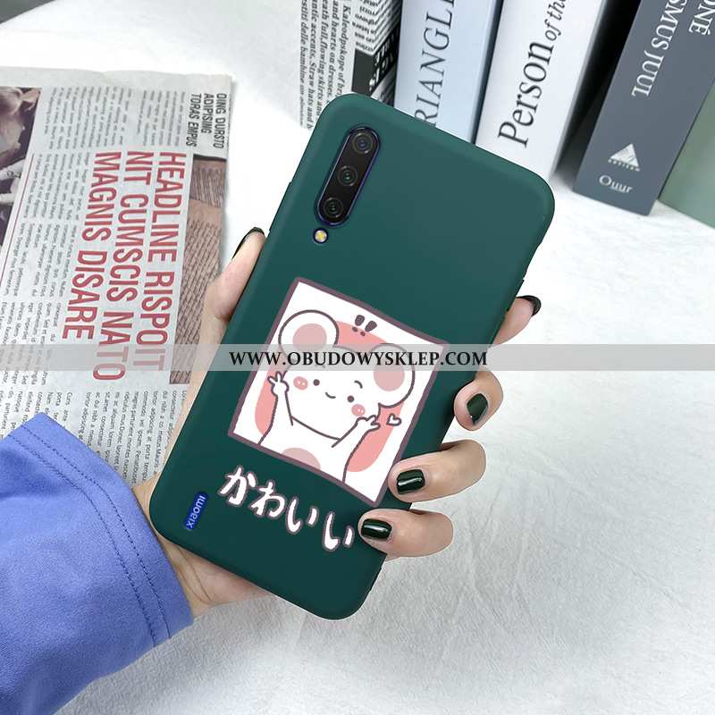 Etui Xiaomi Mi A3 Miękki Anti-fall Etui, Futerał Xiaomi Mi A3 Silikonowe Zielone