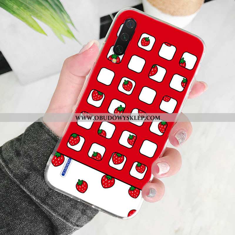 Etui Xiaomi Mi A3 Przezroczysty All Inclusive Futerał, Futerał Xiaomi Mi A3 Trendy Cienkie Rozowa