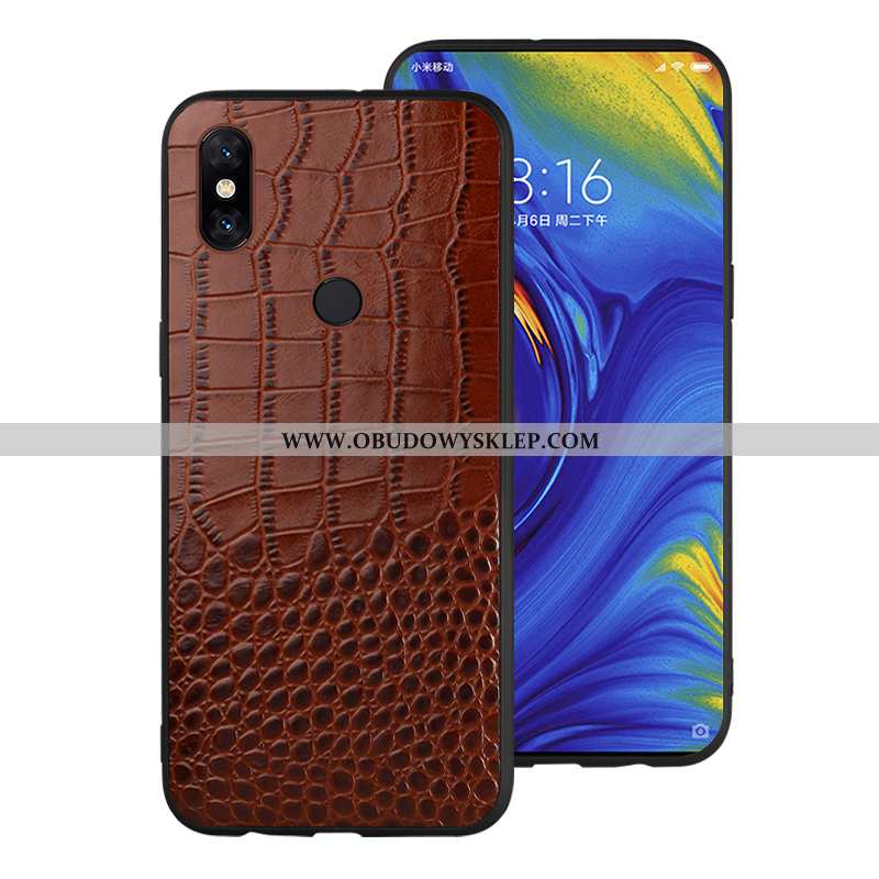 Etui Xiaomi Mi Mix 2s Ochraniacz All Inclusive Skóra, Futerał Xiaomi Mi Mix 2s Skórzane Kawowy