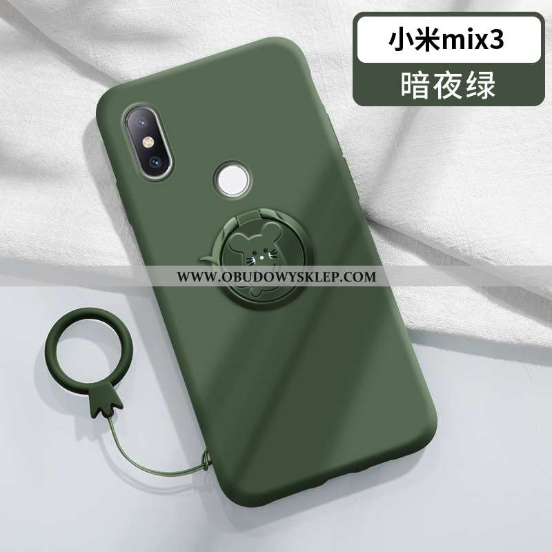 Etui Xiaomi Mi Mix 3 Cienkie Super Futerał, Futerał Xiaomi Mi Mix 3 Miękki Telefon Komórkowy Czerwon