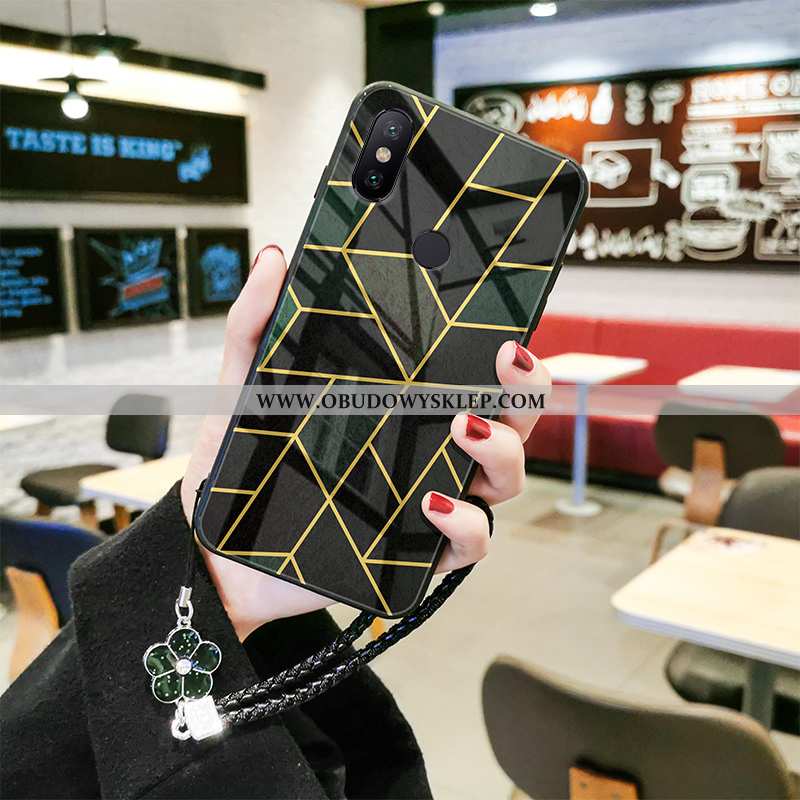 Etui Xiaomi Mi Mix 3 Szkło Duży Zakochani, Futerał Xiaomi Mi Mix 3 Osobowość Kreatywne Czerwona