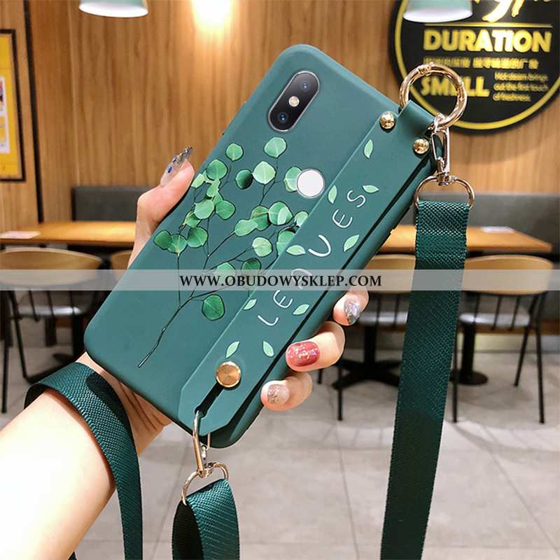 Etui Xiaomi Mi Mix 3 Wiszące Ozdoby Zielony Filmy, Futerał Xiaomi Mi Mix 3 Miękki Zielone