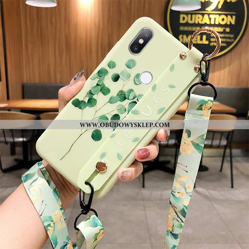 Etui Xiaomi Mi Mix 3 Wiszące Ozdoby Zielony Filmy, Futerał Xiaomi Mi Mix 3 Miękki Zielone