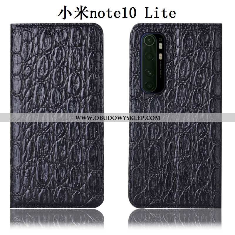 Etui Xiaomi Mi Note 10 Lite Prawdziwa Skóra Obudowa Futerał, Futerał Xiaomi Mi Note 10 Lite Ochrania