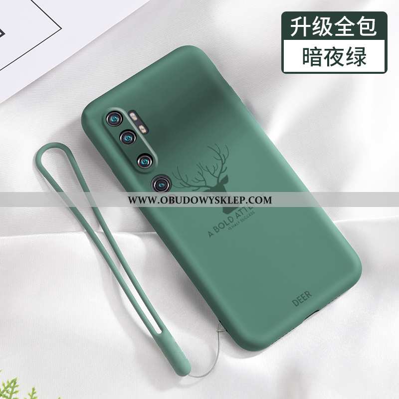 Etui Xiaomi Mi Note 10 Trendy Futerał Silikonowe, Xiaomi Mi Note 10 Super Ochraniacz Czarna