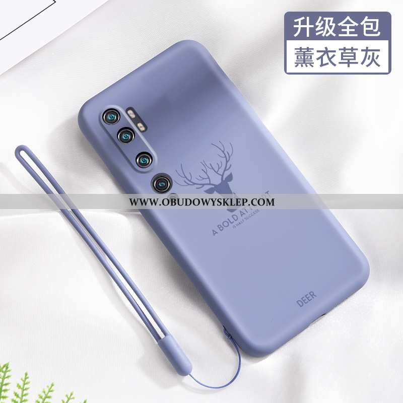 Etui Xiaomi Mi Note 10 Trendy Futerał Silikonowe, Xiaomi Mi Note 10 Super Ochraniacz Czarna