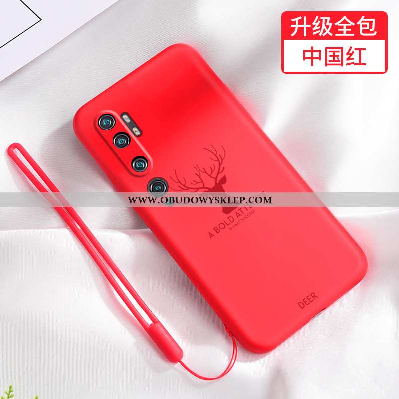 Etui Xiaomi Mi Note 10 Trendy Futerał Silikonowe, Xiaomi Mi Note 10 Super Ochraniacz Czarna