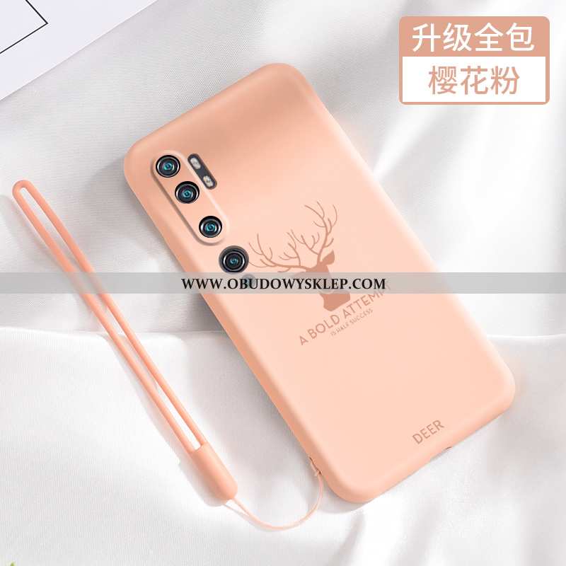 Etui Xiaomi Mi Note 10 Trendy Futerał Silikonowe, Xiaomi Mi Note 10 Super Ochraniacz Czarna