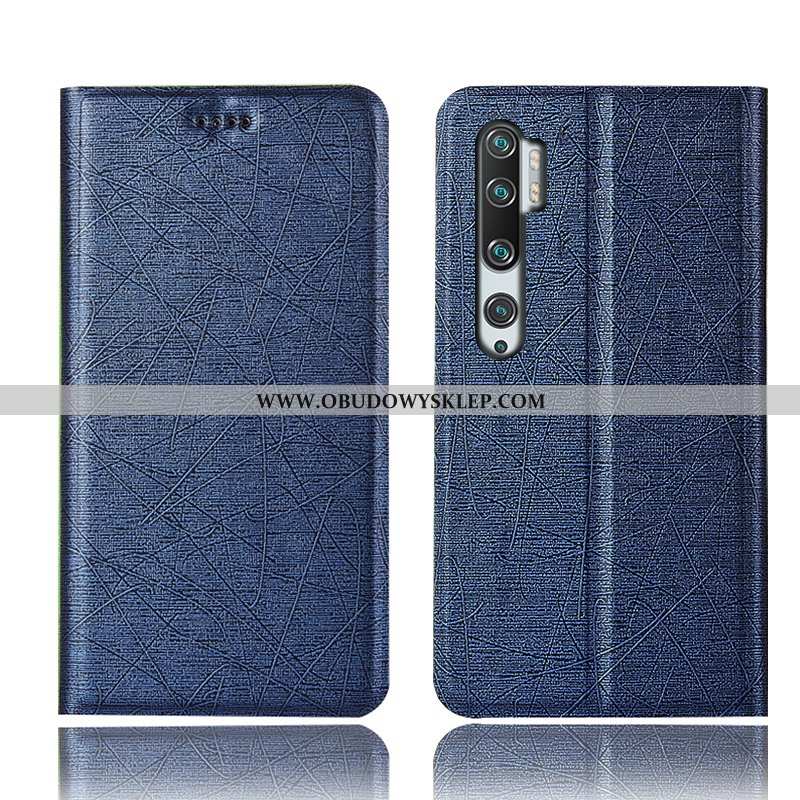 Etui Xiaomi Mi Note 10 Wzór Mały Złoto, Futerał Xiaomi Mi Note 10 Ochraniacz Złote