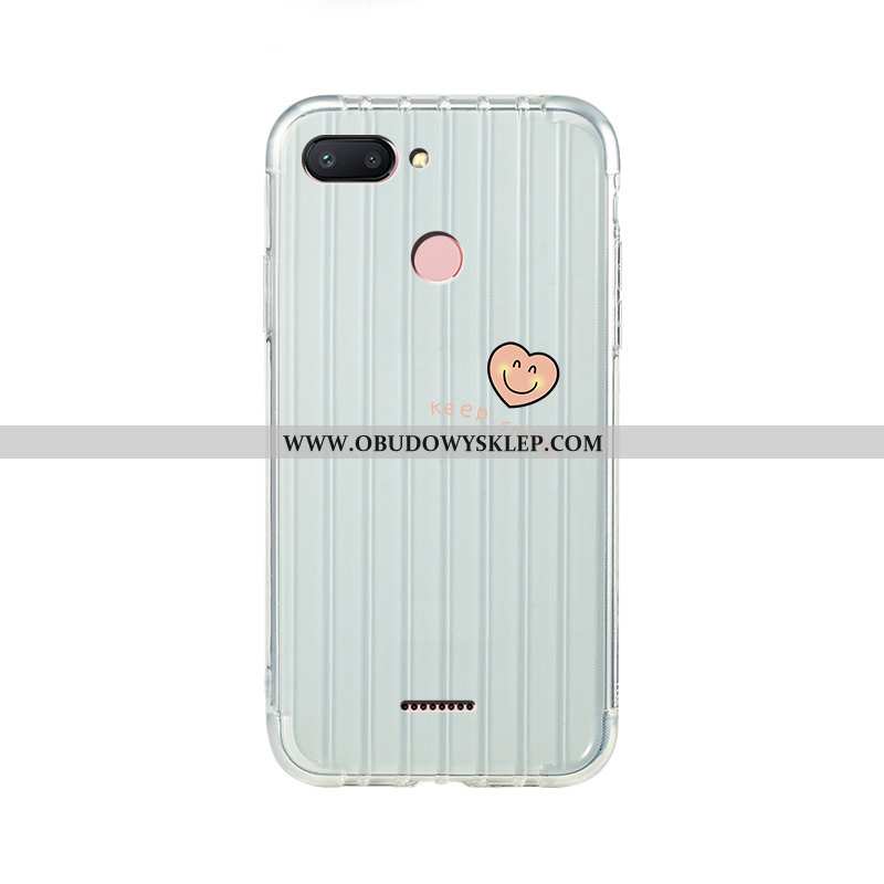 Etui Xiaomi Redmi 6 Kreatywne Zakochani Etui, Futerał Xiaomi Redmi 6 Kreskówka Czerwony Zielone