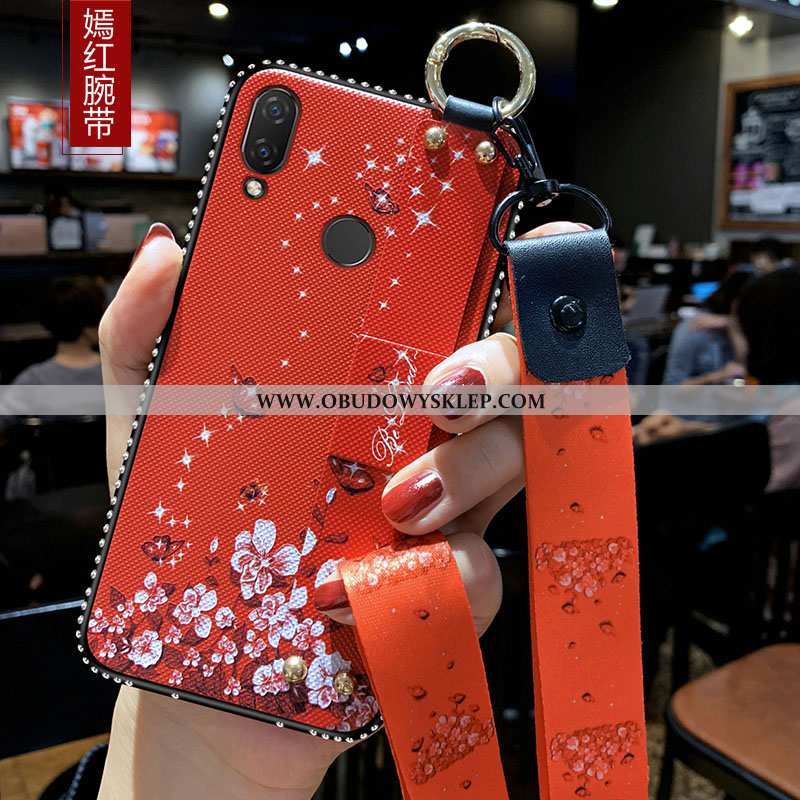 Etui Xiaomi Redmi 7 Miękki Wiszące Ozdoby Świeży, Futerał Xiaomi Redmi 7 Silikonowe Niebieska