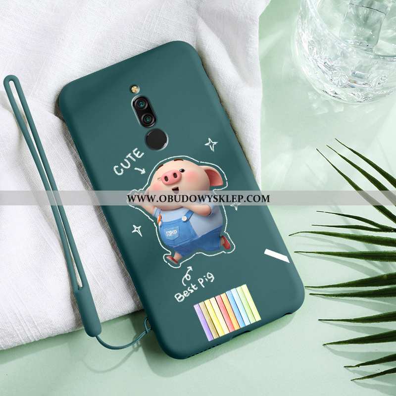 Etui Xiaomi Redmi 8 Trendy Kreskówka Cienkie, Futerał Xiaomi Redmi 8 Super Telefon Komórkowy Zielone