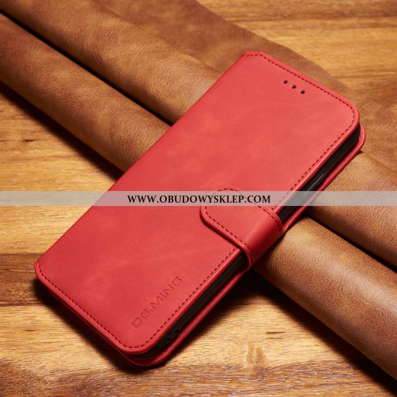 Etui Xiaomi Redmi 8a Vintage Futerał Skórzane Etui, Xiaomi Redmi 8a Miękki Anti-fall Czarna