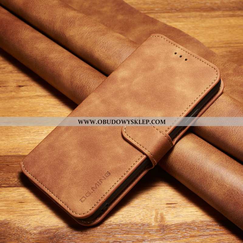 Etui Xiaomi Redmi 8a Vintage Futerał Skórzane Etui, Xiaomi Redmi 8a Miękki Anti-fall Czarna