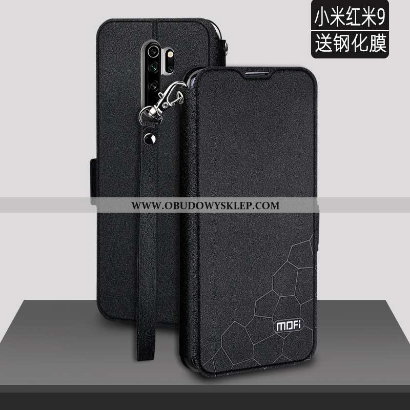 Etui Xiaomi Redmi 9 Kreatywne Ochraniacz Silikonowe, Futerał Xiaomi Redmi 9 Trendy Super Czarna