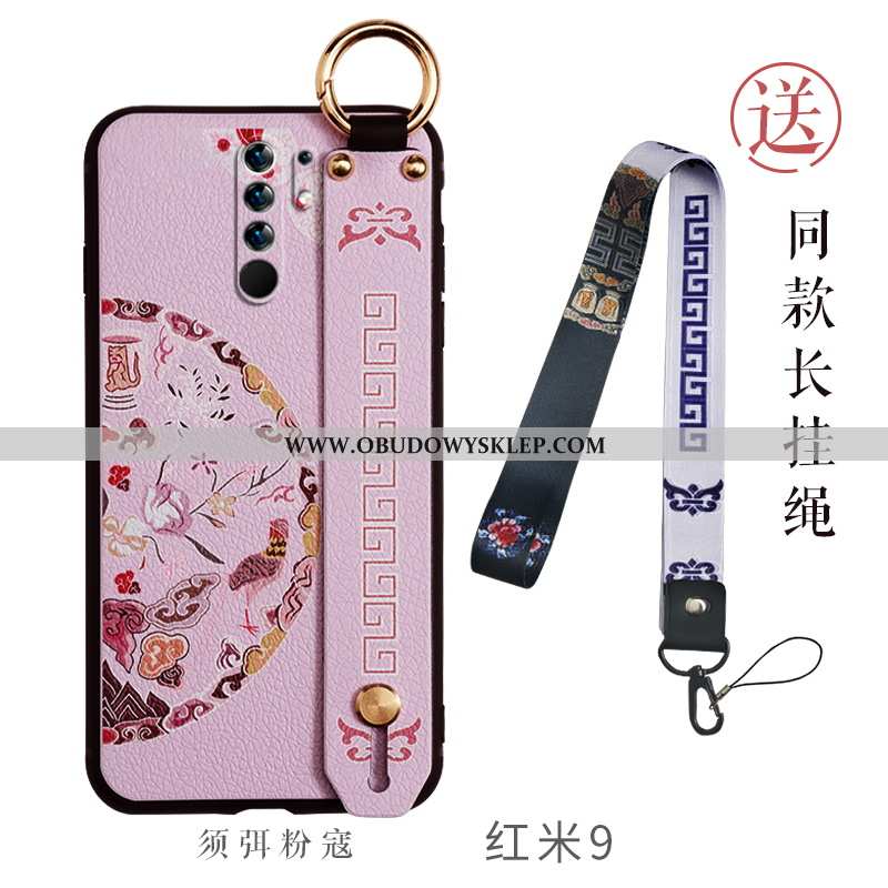 Etui Xiaomi Redmi 9 Moda Purpurowy Nowy, Futerał Xiaomi Redmi 9 Osobowość Silikonowe Fioletowy