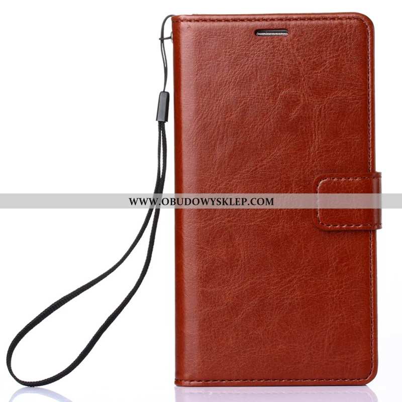 Etui Xiaomi Redmi Note 5 Trendy Anti-fall Wysoki, Futerał Xiaomi Redmi Note 5 Miękki Klapa Kawowy