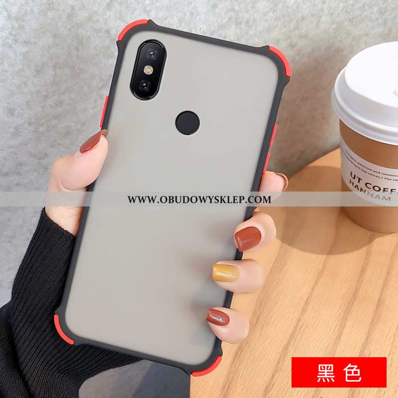 Etui Xiaomi Redmi Note 6 Pro Nubuku Czerwony All Inclusive, Futerał Xiaomi Redmi Note 6 Pro Ochrania