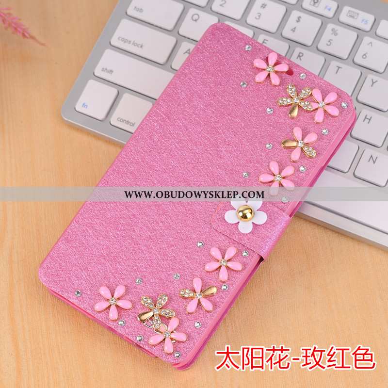 Etui Xiaomi Redmi Note 7 Ochraniacz Czerwony Wisząca Szyja, Futerał Xiaomi Redmi Note 7 Rhinestone M