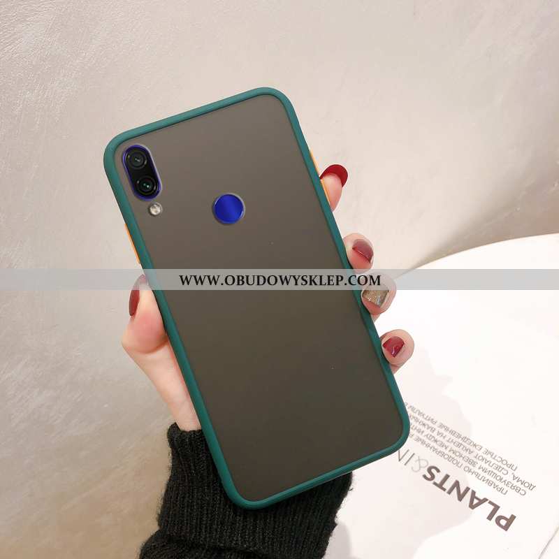 Etui Xiaomi Redmi Note 7 Ochraniacz Miękki, Futerał Xiaomi Redmi Note 7 Nubuku All Inclusive Czerwon